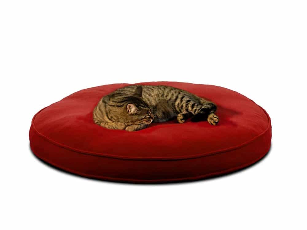 Rundes Kuschelkissen für Luxus-Katzen von pet-interiors.